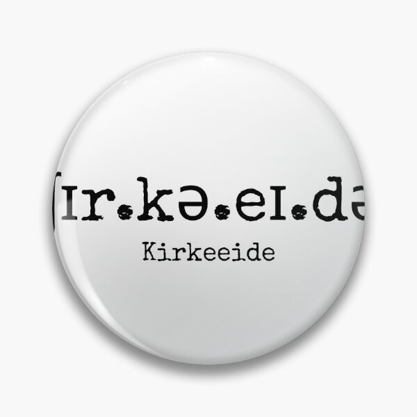 Item preview, Pronounced Kirkeeide designed and sold by RedBibSkiMemes.