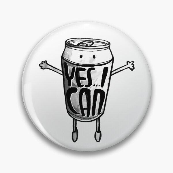 Item preview, Drink, funny drinking can, yes I can designed and sold by badlydrawnbabe.