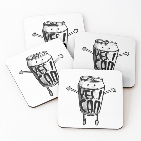 Item preview, Drink, funny drinking can, yes I can designed and sold by badlydrawnbabe.
