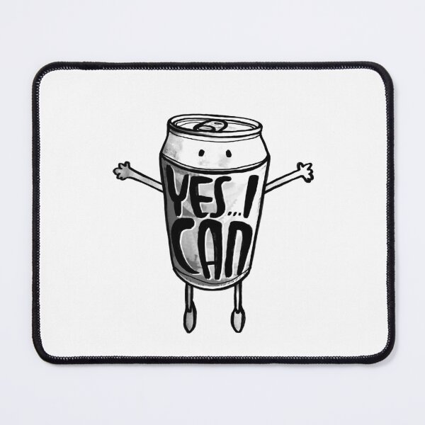 Item preview, Drink, funny drinking can, yes I can designed and sold by badlydrawnbabe.