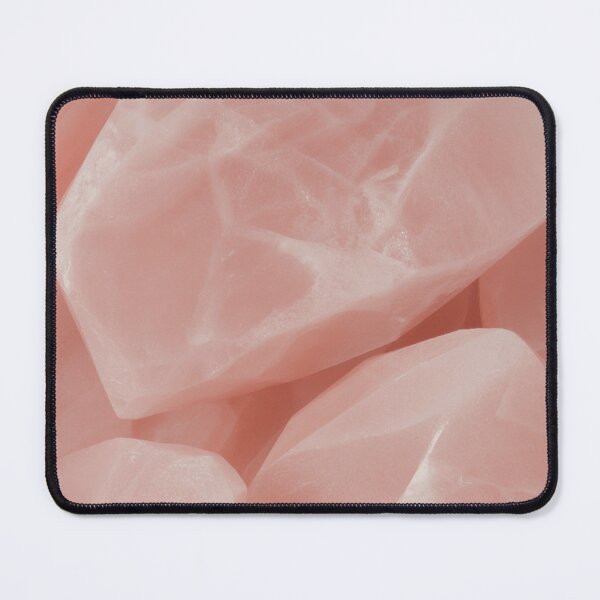 Item preview, Minimalist Rose Quartz Crystals | Soft Pink Gemstone Texture Art designed and sold by Midnight Veil Designs.