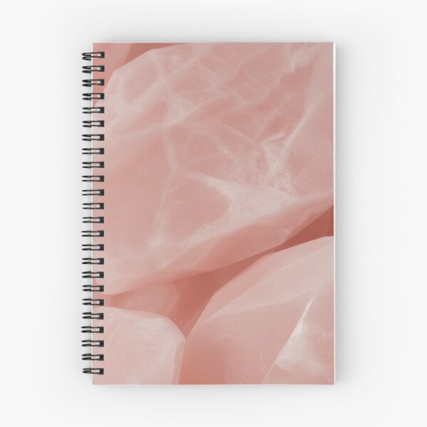 Item preview, Minimalist Rose Quartz Crystals | Soft Pink Gemstone Texture Art designed and sold by Midnight Veil Designs.