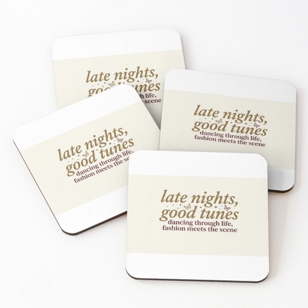 Item preview, Hadivine Late Nights Good Tunes Butterfly Design designed and sold by Hadivine.