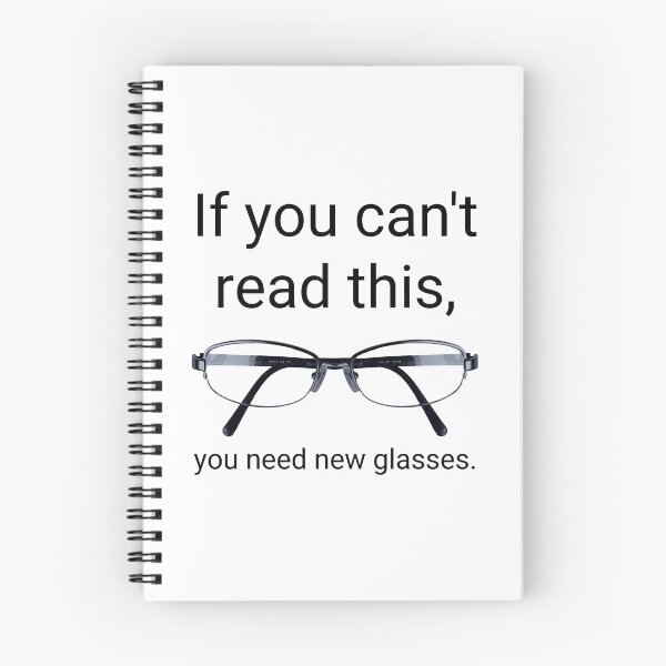 Item preview, If you can’t read this, you need new glasses. designed and sold by Rachel the Artist .