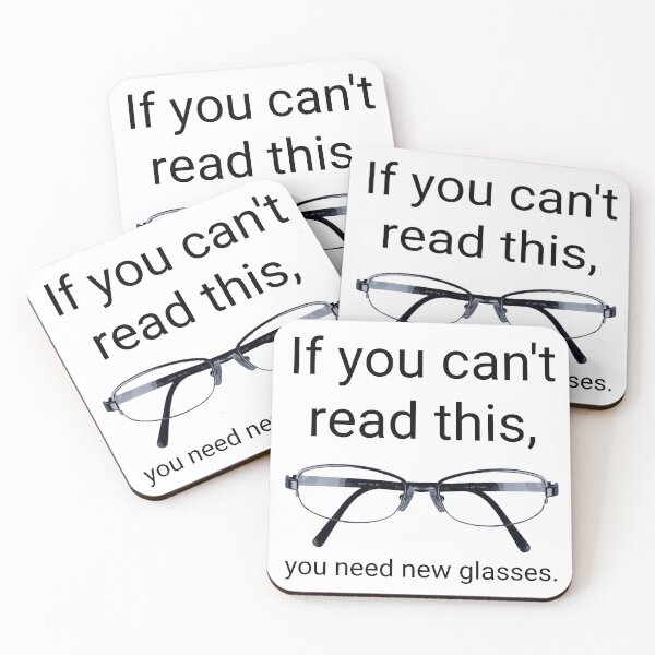 Item preview, If you can’t read this, you need new glasses. designed and sold by Rachel the Artist .