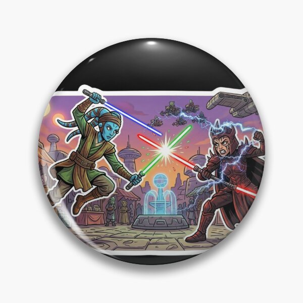 Item preview, Epic Duel Cartoon Caricature Style Guardian and Sorcerer designed and sold by Rex Vox.