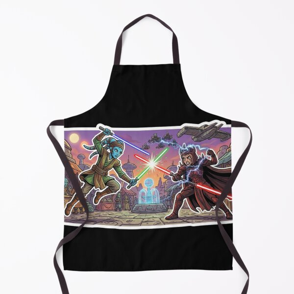 Item preview, Epic Duel Cartoon Caricature Style Guardian and Sorcerer designed and sold by Rex Vox.