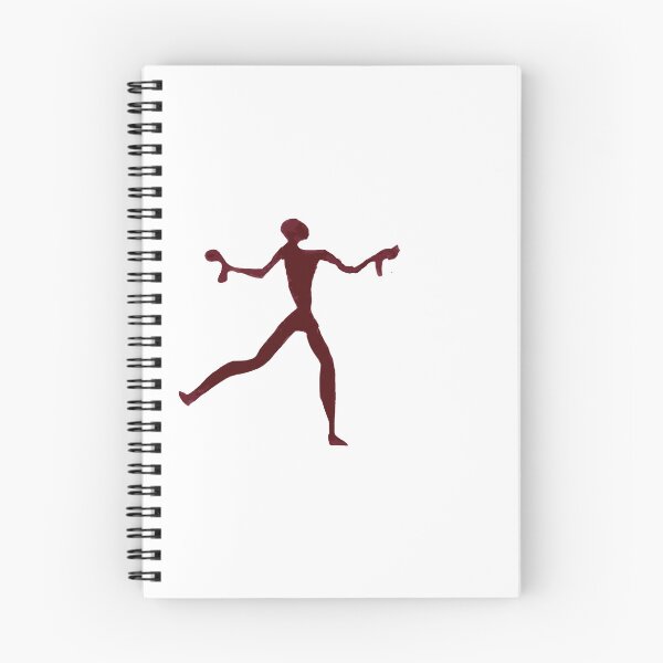 Item preview, Ancient Catalhoyuk Red Wall Art Man Dancing designed and sold by culture_prophet.