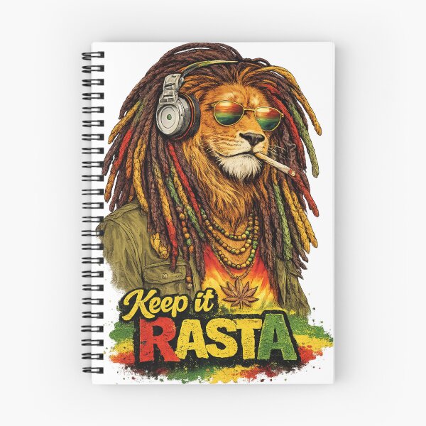 Item preview, Reggae Lion Keep It Rasta Graphic designed and sold by Shirtaholism.
