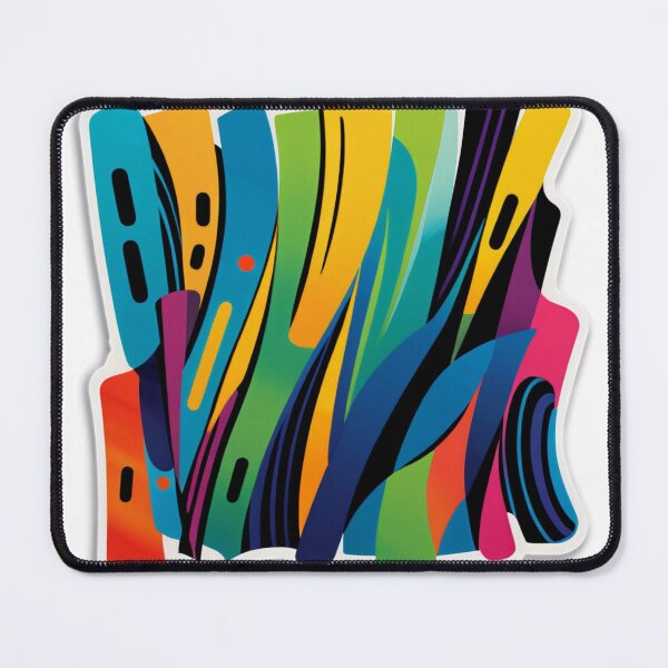 Item preview, Abstract Neon Flow Art designed and sold by tim tal.