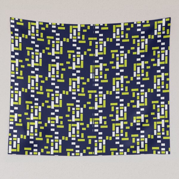 Item preview, Grids  Schematic pattern elements  - [Yellow] High-precision geometric vector  designed and sold by The Nomadic Designs.