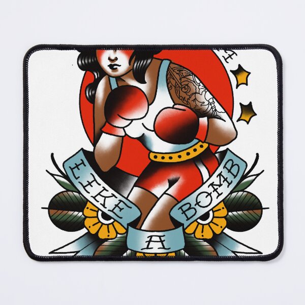 Item preview, Boxer girl tattoo final designed and sold by nr.tattoos.