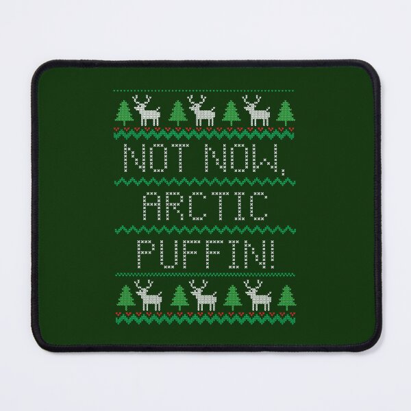 Item preview, Arctic Puffin Ugly Christmas Sweater designed and sold by Normbot2000.