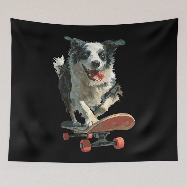 Aperçu de l'œuvre Border collie créée et vendue par VelvetRoom.