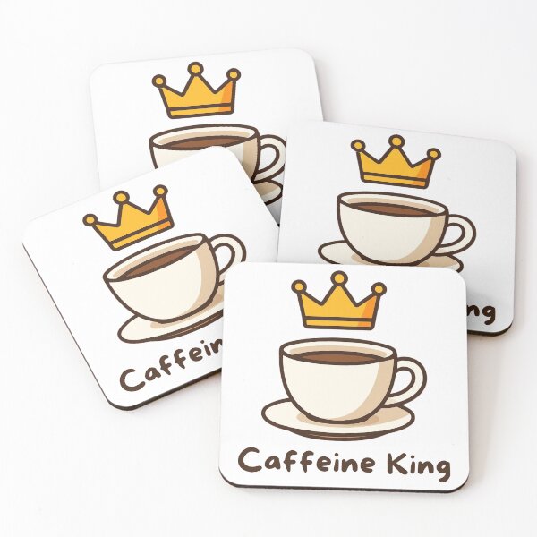 Item preview, Caffeine King designed and sold by SnugCozy.