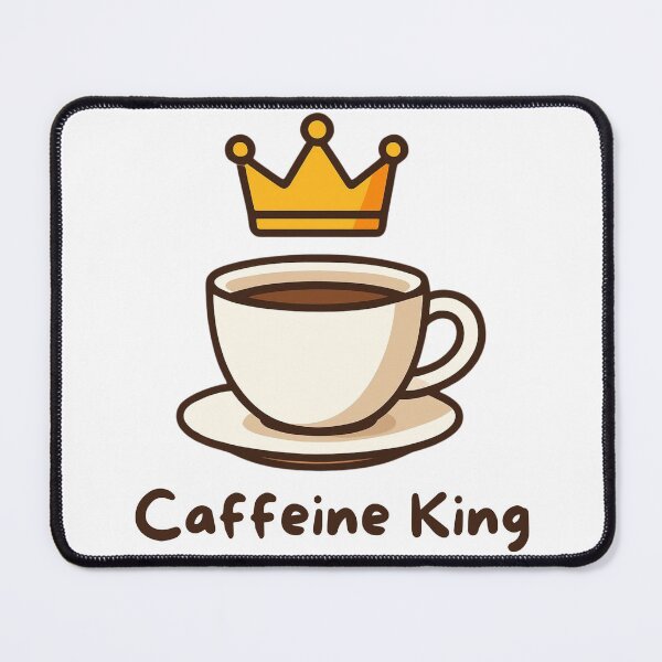 Artikelvorschau, Caffeine King entworfen und verkauft von SnugCozy.