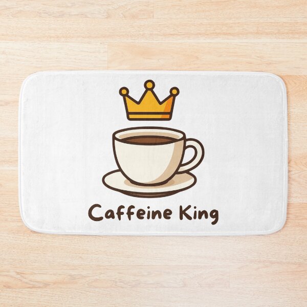Artikelvorschau, Caffeine King entworfen und verkauft von SnugCozy.