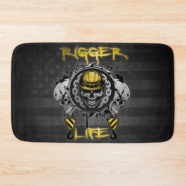 Item preview, Rigger Life Skull – Blue Collar Construction Worker Design designed and sold by artistwill.