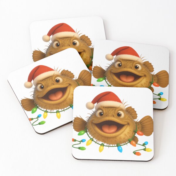 Item preview, Christmas Oyster Toadfish designed and sold by Sillytoe.