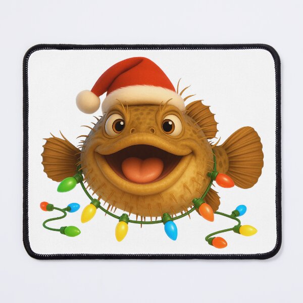 Item preview, Christmas Oyster Toadfish designed and sold by Sillytoe.