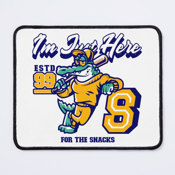 Item preview, I’m Just Here For the Snacks Sports Club designed and sold by PTMerchco.