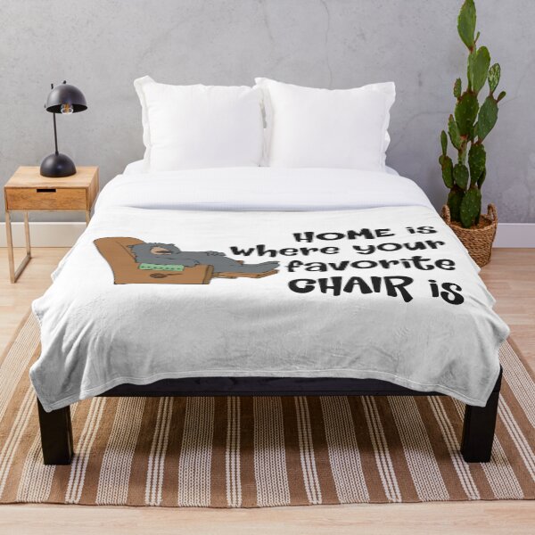 Item preview, Home is where your favorite chair is designed and sold by Miscelenious.