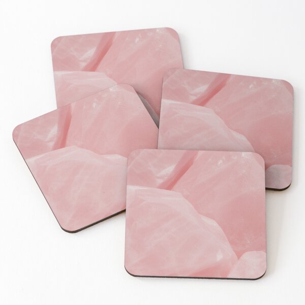 Item preview, Minimalist Soft Pink Crystal Texture | Blush Rose Quartz Abstract Art designed and sold by Midnight Veil Designs.