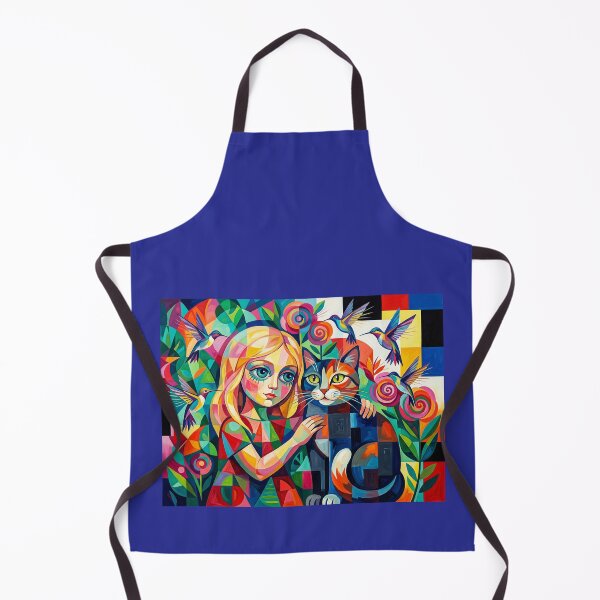 Item preview, Beautiful girl with a cat. designed and sold by Natalia-Vlad.