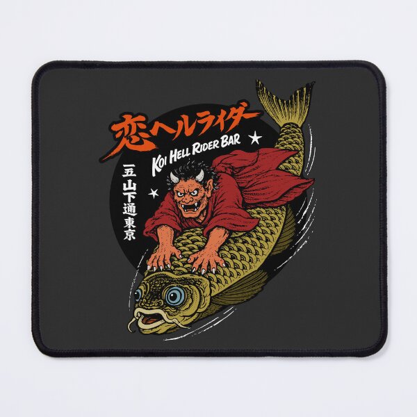Item preview, Vintage Japanese Koi Demon Dive Bar designed and sold by Kujo Dangerous Vintage.