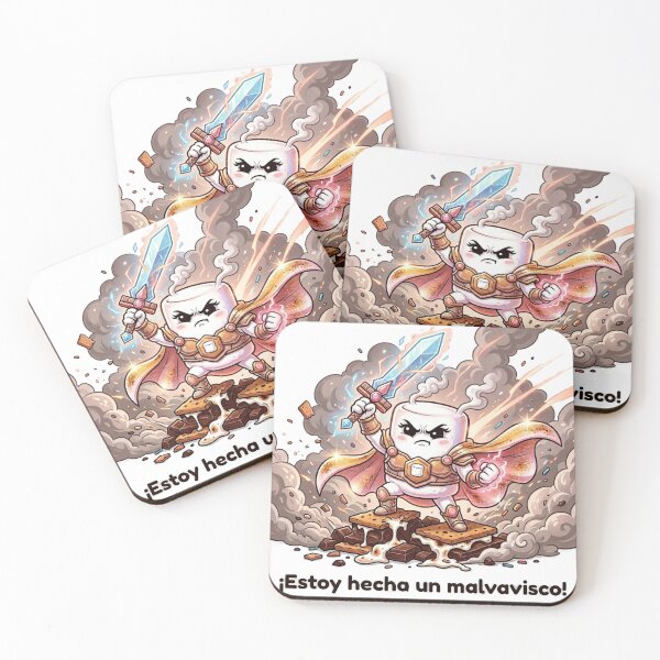 Item preview, Angry Marshmallow Warrior - Epic Female Marshmallow designed and sold by DandoLaTalla.