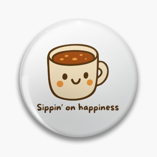 Artikelvorschau, Sippin' on happiness entworfen und verkauft von SnugCozy.