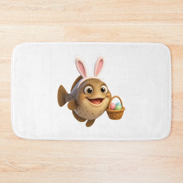 Item preview, Easter Halibut Fish designed and sold by Sillytoe.