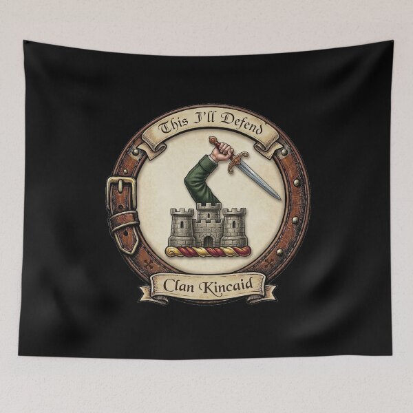 Item preview, Clan Kincaid Crest designed and sold by BagTown Clans.