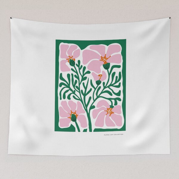 Item preview, Floral - Four Pink Flowers designed and sold by ArtPlus+.