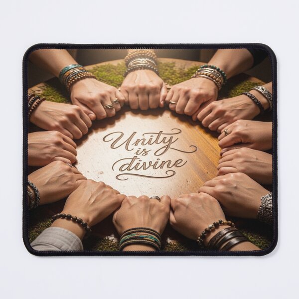 Item preview, Unity Is Divine – Hands Circle Design designed and sold by Cristhian Almanza.