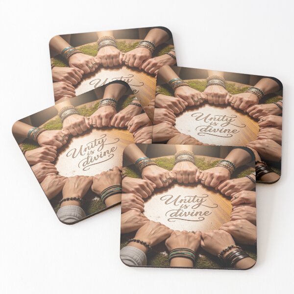 Item preview, Unity Is Divine – Hands Circle Design designed and sold by Cristhian Almanza.
