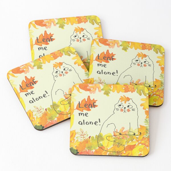Item preview, Just Leaf Me Alone! designed and sold by brennasophia.
