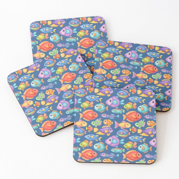 Item preview, Cute Watercolor Fish designed and sold by Unhinged Heather.