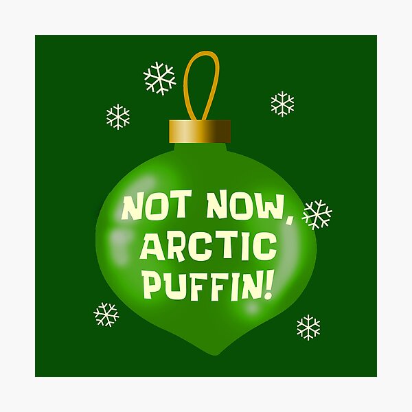 Item preview, Arctic Puffin Ornament designed and sold by Normbot2000.