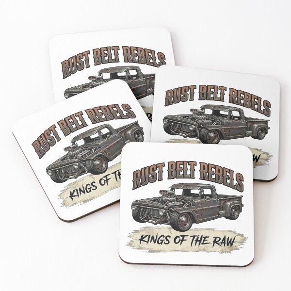 Item preview, Rust Belt Rebels Kings of the Raw Vintage Rat Rod Custom Truck designed and sold by SasquatchTrail.
