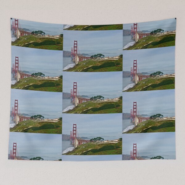 Item preview, Golden Gate Bridge From The Presidio   designed and sold by Lynda Anne Williams.