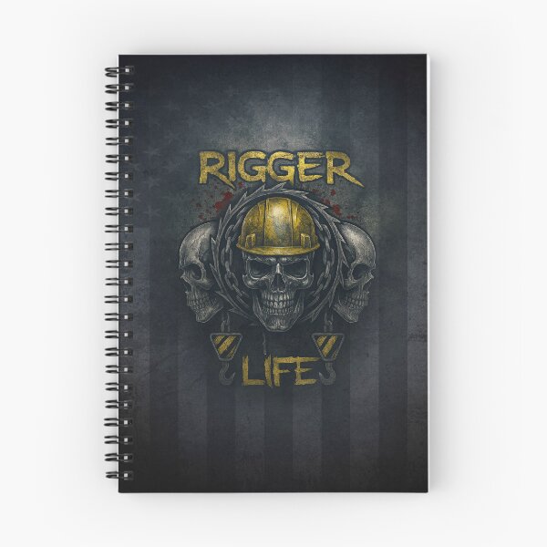 Item preview, Rigger Life Skull – Blue Collar Construction Worker Design designed and sold by artistwill.