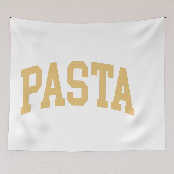 Item preview, Pasta Lover Varsity Text Italian Food Noodle Foodie designed and sold by scollegestuff.