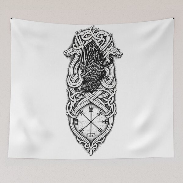 Artikelvorschau, Raven Scandinavian Navigator entworfen und verkauft von TivvaArtShop.