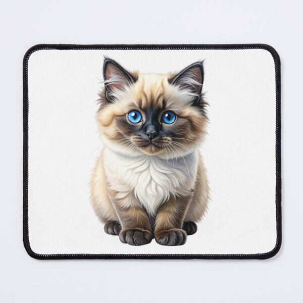 Item preview, Adorable Himalayan Blue Eyes Portrait designed and sold by SabraDD.