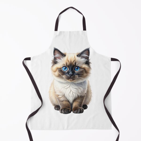 Item preview, Adorable Himalayan Blue Eyes Portrait designed and sold by SabraDD.