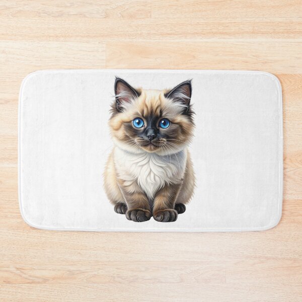 Item preview, Adorable Himalayan Blue Eyes Portrait designed and sold by SabraDD.