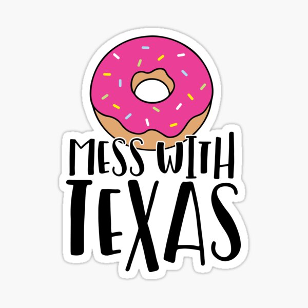 Sticker Donut Wortspiel Redbubble