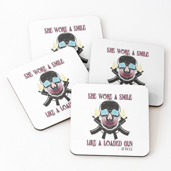 Item preview, She wore a smile like a loaded gun designed and sold by Miscelenious.