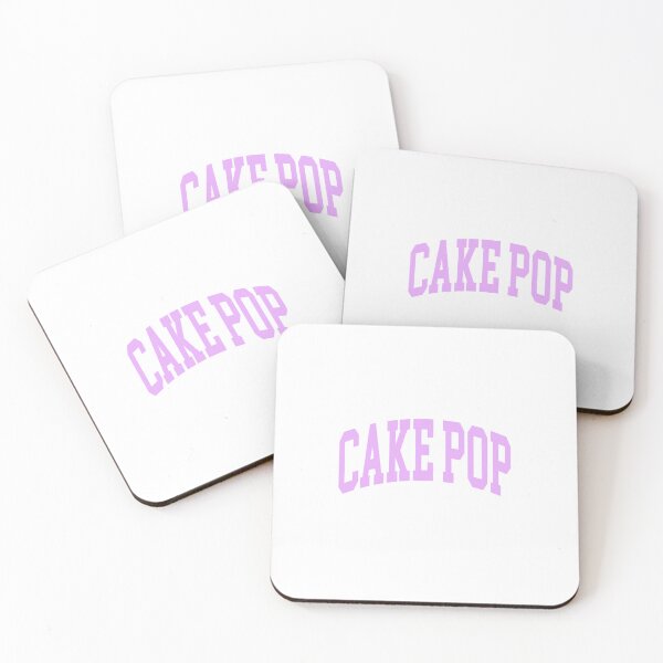 Item preview, Cake Pop Starbucks Lover Varsity Text Pink designed and sold by scollegestuff.